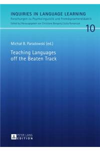 Teaching Languages off the Beaten Track