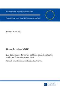 Unrechtsstaat DDR