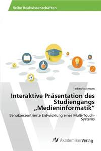 Interaktive Präsentation des Studiengangs 