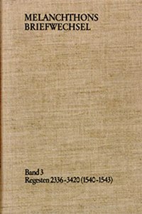 Melanchthons Briefwechsel / Band 3