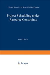 Project Scheduling Under Resource Constraints