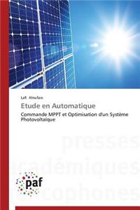 Etude En Automatique