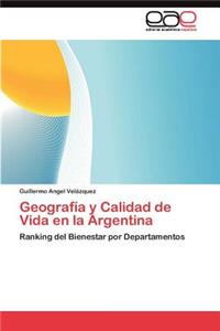 Geografía y Calidad de Vida en la Argentina