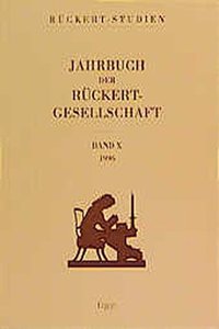 Jahrbuch Der Ruckert Gesellschaft