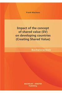 Impact of the concept of shared value (SV) on developing countries (Creating Shared Value)