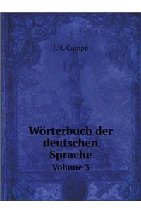 Wörterbuch der deutschen Sprache Volume 3