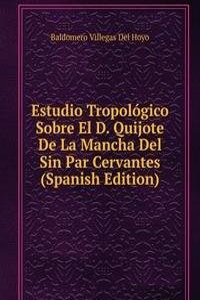 Estudio Tropologico Sobre El D. Quijote De La Mancha Del Sin Par Cervantes (Spanish Edition)