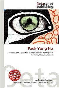 Paek Yong Ho