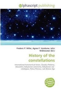 History of the Constellations