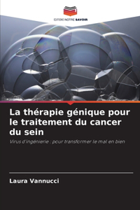thérapie génique pour le traitement du cancer du sein