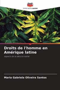 Droits de l'homme en Amérique latine