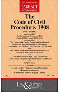 Code of Civil Procedure 1908 [Paperback] Law & Justice Publishing Co