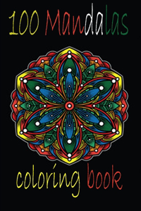 100 mandalas coloring book