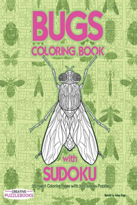 Bugs Coloring Book with Sudoku