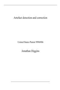 Artefact detection and correction