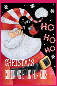Chistmas Coloring Book for Kids Ages 4-8 Size 8.5