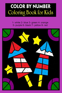 Color By Number Coloring Book for Kids