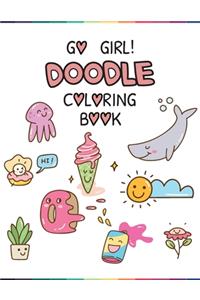 Go Girl! Doodle Coloring Book