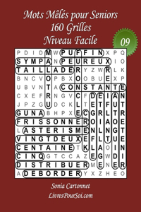 Mots Mêlés pour Seniors - Grandes Tailles et Gros Caractères - Niveau Facile - N°09