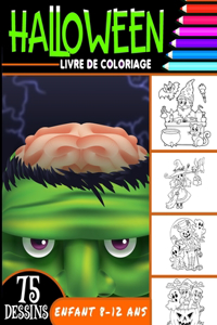 Livre de coloriage Halloween 8-12 ans