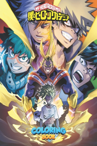 My Hero Academia Coloring Book