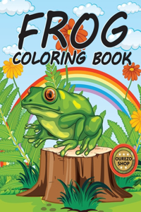 Frog Coloring Book