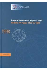 Dispute Settlement Reports 1998: Volume 4, Pages 1177-1829