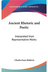 Ancient Rhetoric and Poetic