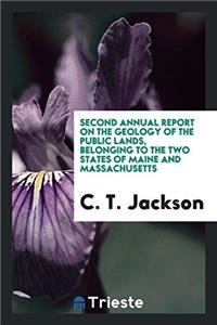 SECOND ANNUAL REPORT ON THE GEOLOGY OF T