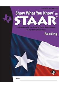 Swyk on Staar Reading Gr 8, Student Workbook