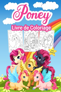 Poney Livre de Coloriage pour Enfants