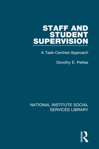 Staff and Student Supervision