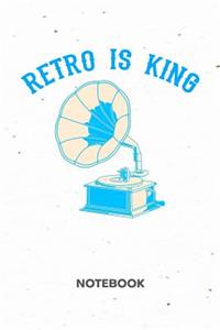 Retro Is King NOTEBOOK