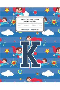 Primary Composition Notebook Grades K-2 Story Journal K