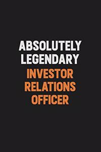 Absolutely Legendary Investor relations officer