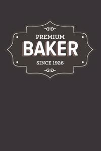 Baking Pastry Chef Notebook Journal