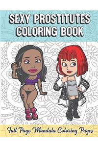 Sexy Prostitutes Coloring Book Full Page Mandala Coloring Pages