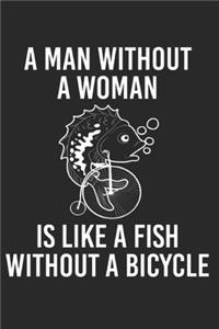 A Man Without A Woman Is Like A Fish Without A Bicycle