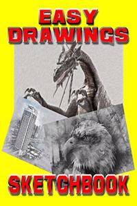 Easy Drawings Sketchbook