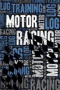 Motor Racing Training Log and Diary