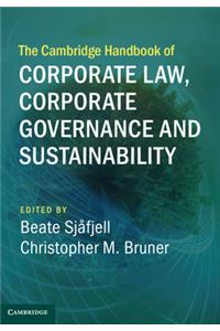 The Cambridge Handbook of Corporate Law, Corporate Governance and Sustainability