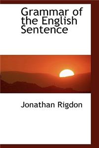 Grammar of the English Sentence