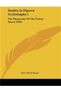 Studies In Diptera Cyclorhapha 1