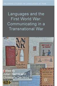 Languages and the First World War: Communicating in a Transnational War