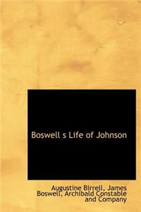Boswell s Life of Johnson