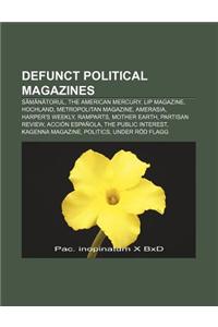Defunct Political Magazines