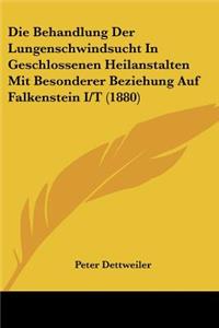 Die Behandlung Der Lungenschwindsucht In Geschlossenen Heilanstalten Mit Besonderer Beziehung Auf Falkenstein I/T (1880)