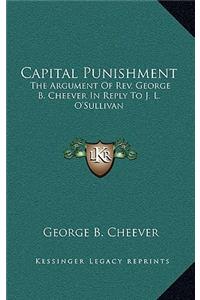 Capital Punishment