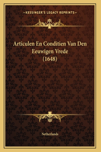 Articulen En Conditien Van Den Eeuwigen Vrede (1648)