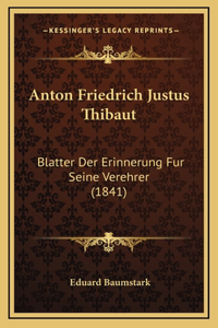 Anton Friedrich Justus Thibaut